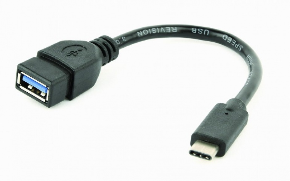 Adaptor USB-C 3.0 la USB-A OTG T-M 20cm, Gembird A-OTG-CMAF3-01 conectica.ro